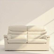 G Plan Malvern 3 Seater (2 Cushion) Sofa in Leather