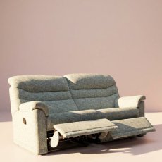G Plan Malvern 3 Seater (2 Cushion) Double Recliner in Fabric