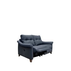 G Plan Riley Small Sofa Double Recliner in Leather