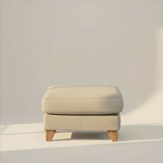 G Plan Riley Large Footstool in Leather