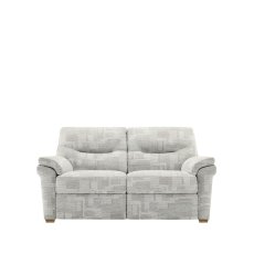 G Plan Seattle 2 Seater Sofa with Show Wood in Fabric