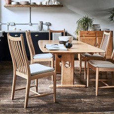 Ercol Penn Classic Dining Chair in Leather Ercol Penn Classic Dining Chair in Leather