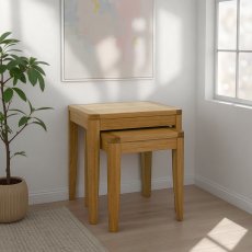 Chester Oak Nest of Tables Chester Oak Nest of Tables