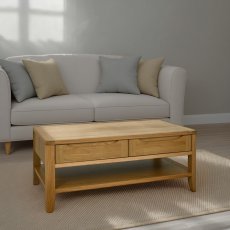 Chester Oak Coffee Table Chester Oak Coffee Table