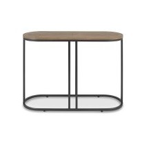 Chevron Weathered Ash Console Table