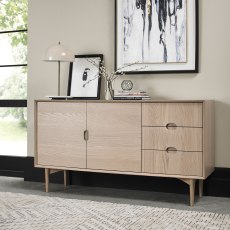 Dansk Scandi Oak Wide Sideboard