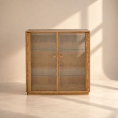 Ercol Windsor Small Display Cabinet Ercol Windsor Small Display Cabinet