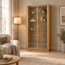 Ercol Windsor Medium Display Cabinet