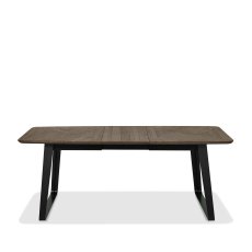 Emerson Weathered Oak & Peppercorn 4-6 Extension Dining Table