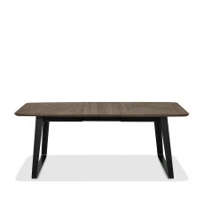 Emerson Weathered Oak & Peppercorn 4-6 Extension Dining Table