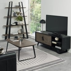 Emerson Weathered Oak & Peppercorn Coffee Table Emerson Weathered Oak & Peppercorn Coffee Table