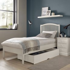 Ashby White 90cm Slatted Bedstead