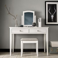 Ashby White Dressing Table