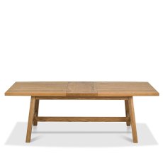 Camden Rustic Oak 4-6 Extension Dining Table