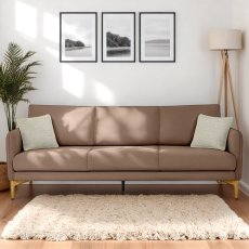 Ercol Aosta Large Sofa in Leather Ercol Aosta Large Sofa in Leather