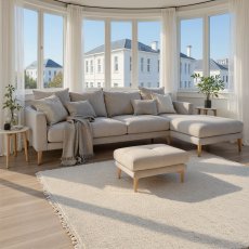 Ercol Aosta Footstool in Fabric Ercol Aosta Footstool in Fabric