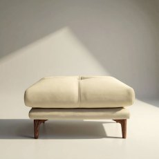Ercol Aosta Footstool in Leather Ercol Aosta Footstool in Leather