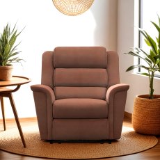 Colorado Power Recliner Armchair with USB Port Leather