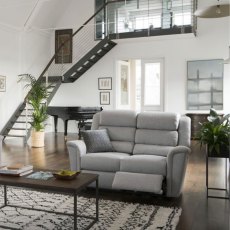 Colorado Double Power Recliner 2 Seater Sofa with USB Ports Fabric Colorado Double Power Recliner 2 Seater Sofa with USB Ports Fabric