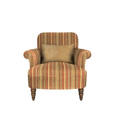 Isabelle Chair (1 Rectangular Bolster) in Fabric