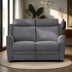 Dakota Double Power Recliner 2 Seater Sofa with USB Ports Fabric Dakota Double Power Recliner 2 Seater Sofa with USB Ports Fabric