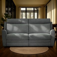 Dakota Large 2 Seater Sofa Static Leather Dakota Large 2 Seater Sofa Static Leather