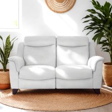 Manhattan 2 Seater Sofa Static in Leather