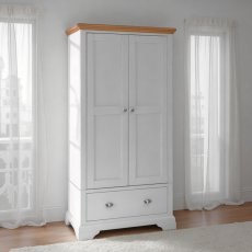 Hampstead Two Tone Double Wardrobe Hampstead Two Tone Double Wardrobe