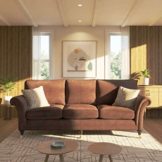 Burghley Grand Sofa in Leather Burghley Grand Sofa in Leather