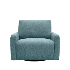 Jay Blades x G Plan Morley Swivel Chair in Fabric