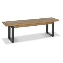 Indus Rustic Oak Bench Indus Rustic Oak Bench