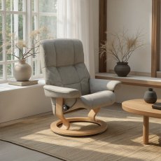 Stressless Mayfair Chair in Fabric, Classic Base