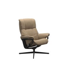 Stressless Mayfair Chair in Leather, Cross Base Stressless Mayfair Chair in Leather, Cross Base