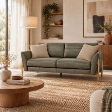 Ercol Forli Medium Sofa in Leather Ercol Forli Medium Sofa in Leather
