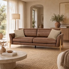 Ercol Forli Large Sofa in Leather Ercol Forli Large Sofa in Leather