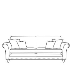 Cleveland Grand Sofa-StandardBk