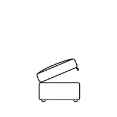 Emelia Storage Stool Emelia Storage Stool