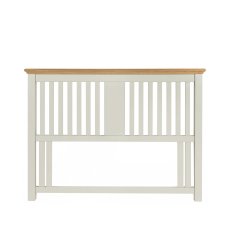 Hampstead Soft Grey and Pale Oak 135cm Headboard Hampstead Soft Grey and Pale Oak 135cm Headboard