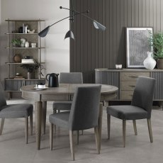 Monroe Silver Grey 4-6 Dining Table