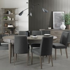 Monroe Silver Grey 6-8 Dining Table