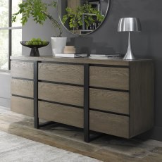 Tivoli Weathered Oak Wide Sideboard Tivoli Weathered Oak Wide Sideboard