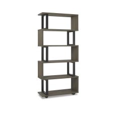 Tivoli Weathered Oak Open Display Unit