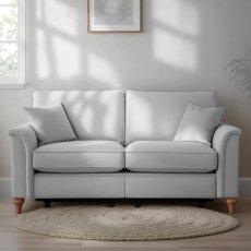 Rowan Large 2 Seater Sofa with Double Powered Footrest (2 x Self Seamed Scatters) in Fabric