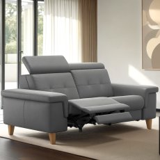 Stressless Anna A2 2 Seater Sofa 2 Power Recliner in Leather Stressless Anna A2 2 Seater Sofa 2 Power Recliner in Leather