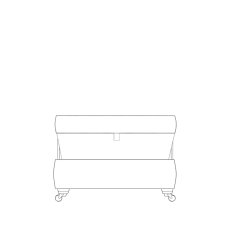 Fleming Legged Ottoman Fleming Legged Ottoman