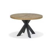 Ellipse Rustic Oak Circular Dining Table Ellipse Rustic Oak Circular Dining Table