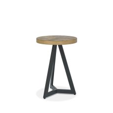 Ellipse Rustic Oak Lamp Table Ellipse Rustic Oak Lamp Table
