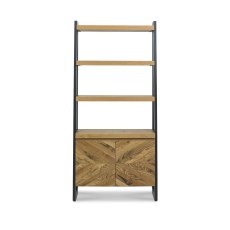 Ellipse Rustic Oak Open Display Unit