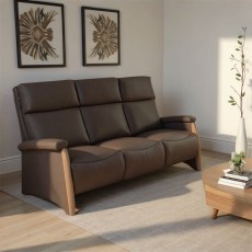 Lotus Large Sofa in Leather Lotus Large Sofa in Leather