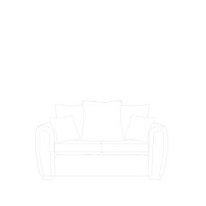 Memphis 2 Seater Sofa (Pillow Back) Memphis 2 Seater Sofa (Pillow Back)